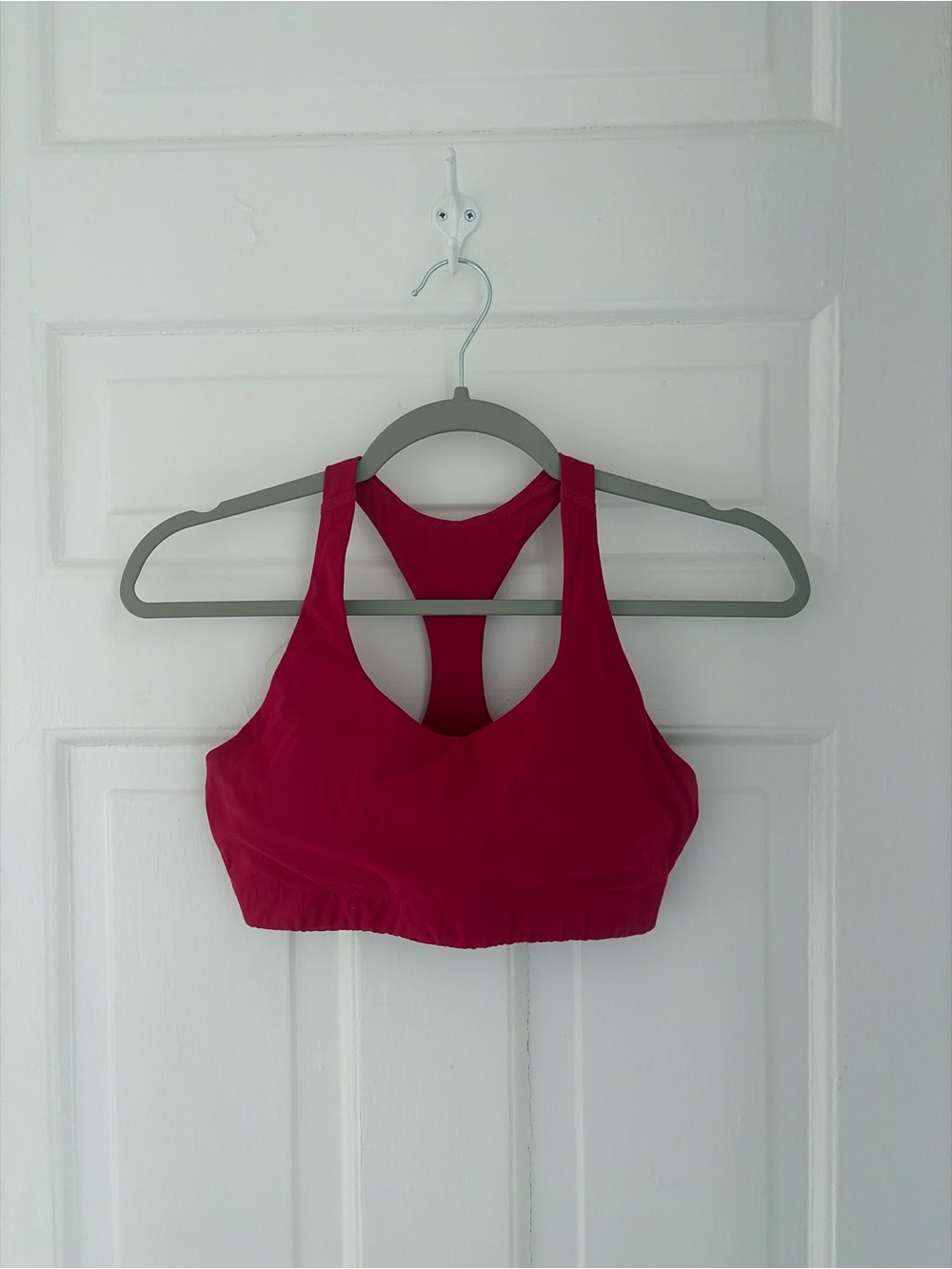 Outdoor Voices Raspberry Racerback Sports Bra